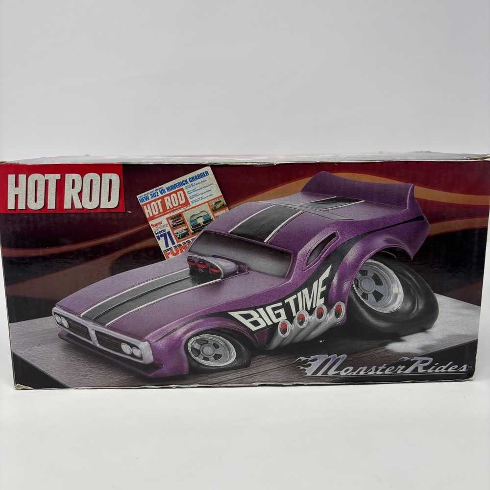 Hot Rod Magazine Monster Rides "BIG TIME" 1970 HEMI Cuda Static Model Statue